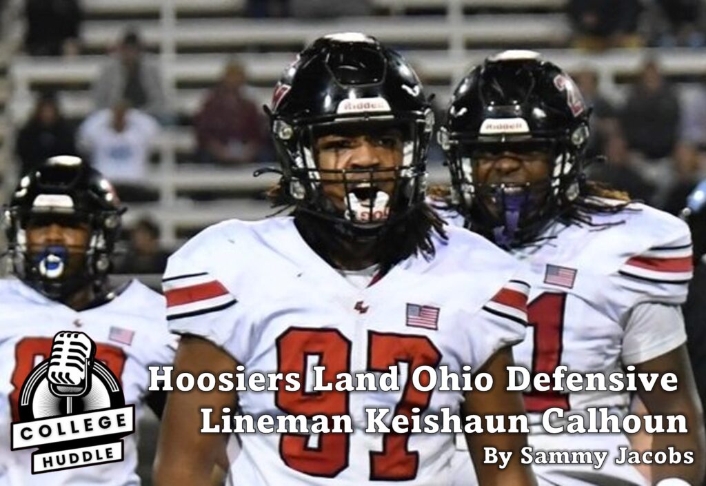 Hoosiers Land Ohio Defensive End.