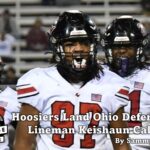 Hoosiers Land Ohio Defensive End.