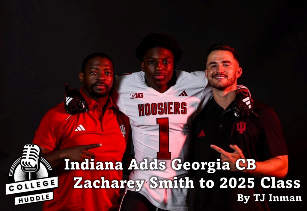 Indiana Adds Georgia CB Zacharey Smith to 2025 Class.