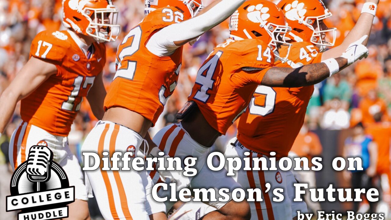 Differing Opinion on Clemson's Future.