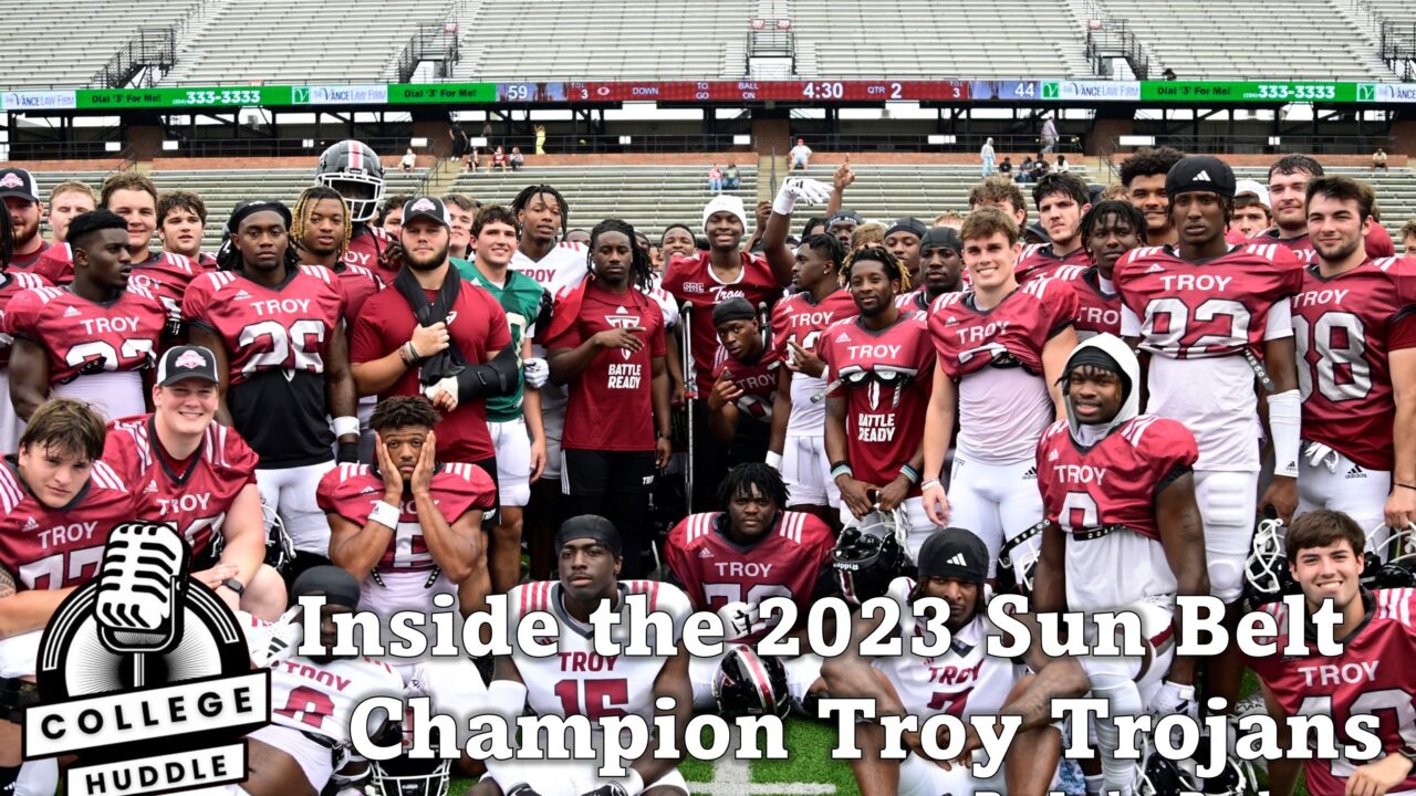 Inside the 2023 Sun Belt Champion Troy Trojans.