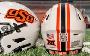 Oklahoma State Helmet