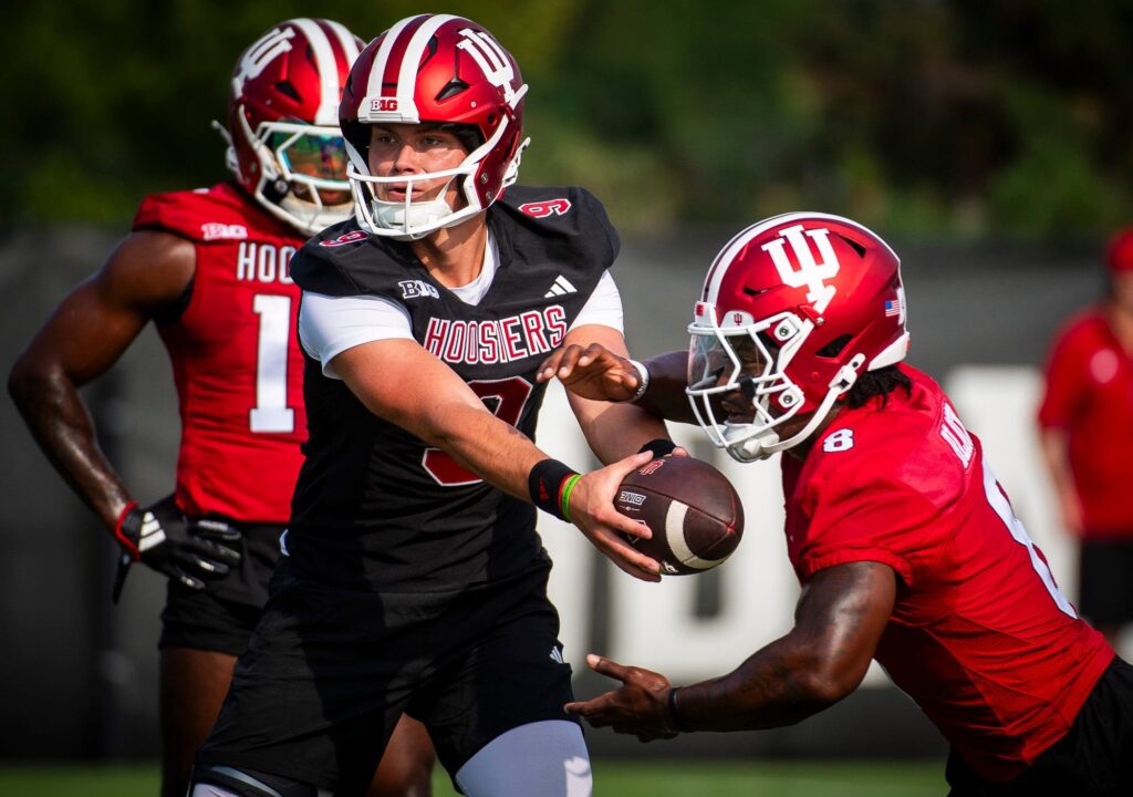 Indiana Football Practice