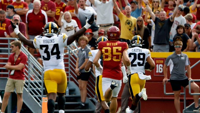 Iowa and Iowa State square off.